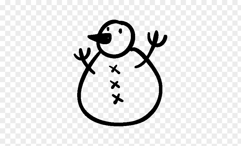 Simple Snowman Christmas Download Clip Art PNG