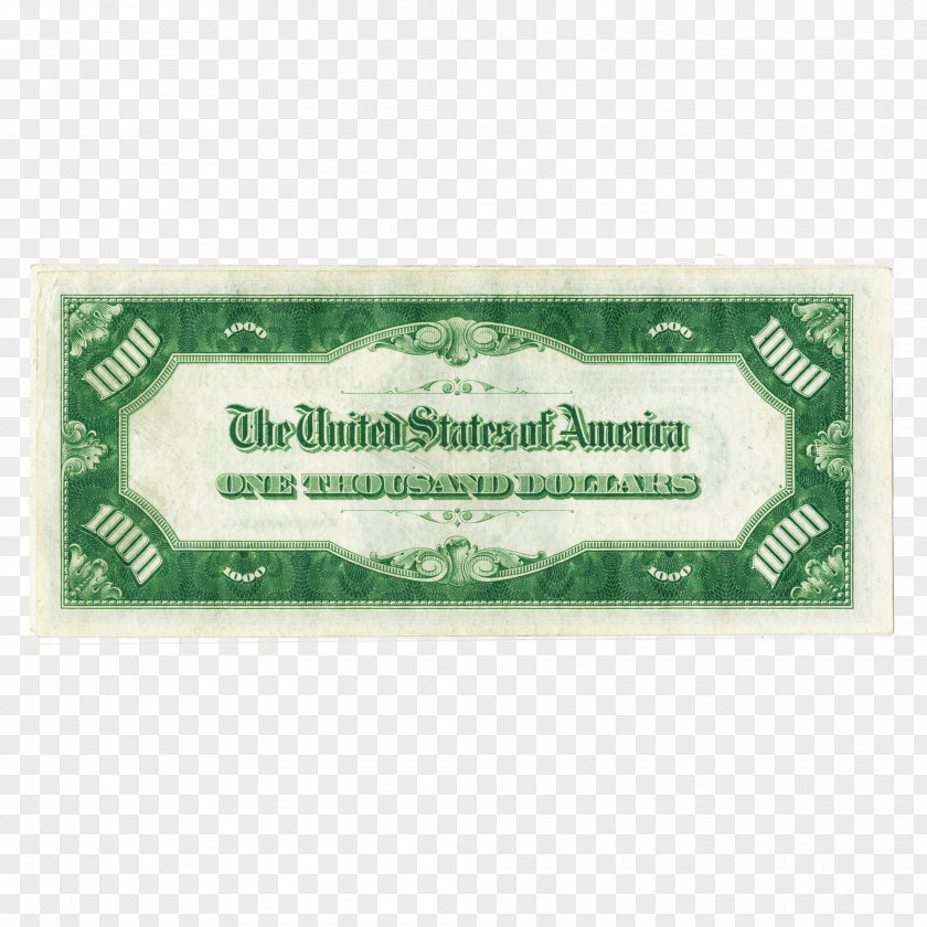 Banknote United States One-dollar Bill Dollar Coin Federal Reserve Note PNG