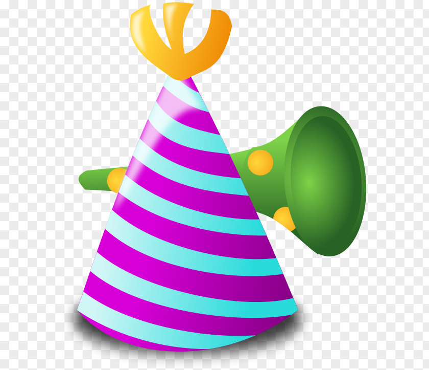 Birthday Vector Graphics Clip Art Party Hat PNG