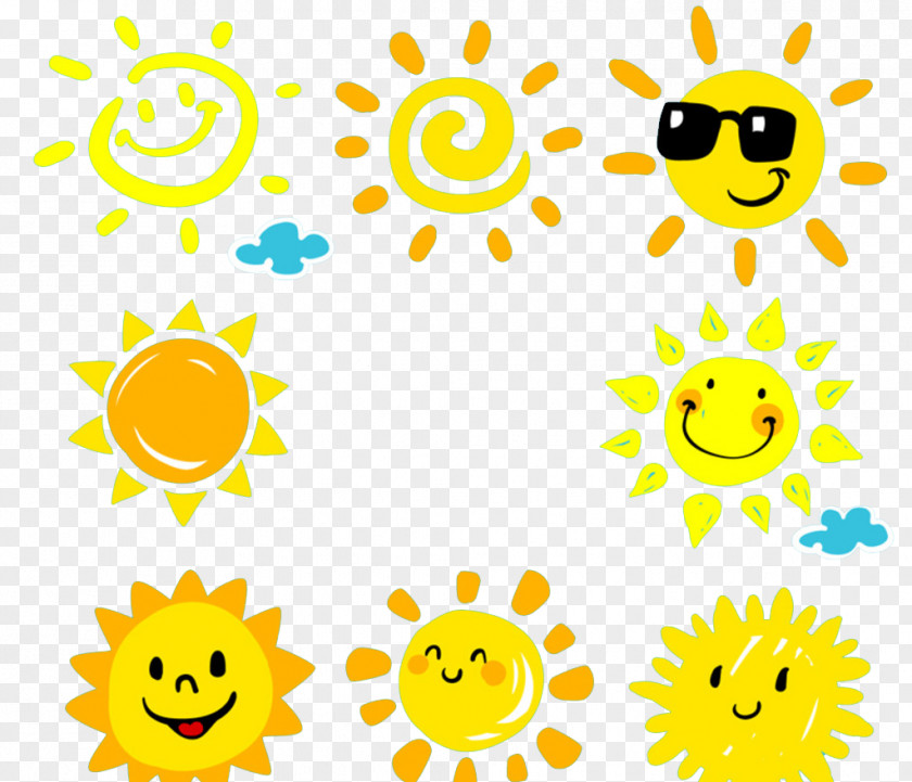 Collection Of Cartoon Sun Download PNG