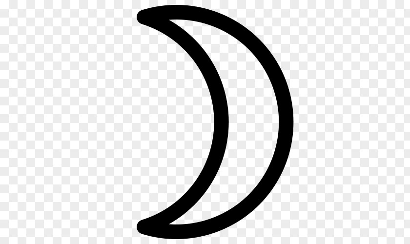 Cresent Astrological Symbols Sign Zodiac Astrology Moon PNG