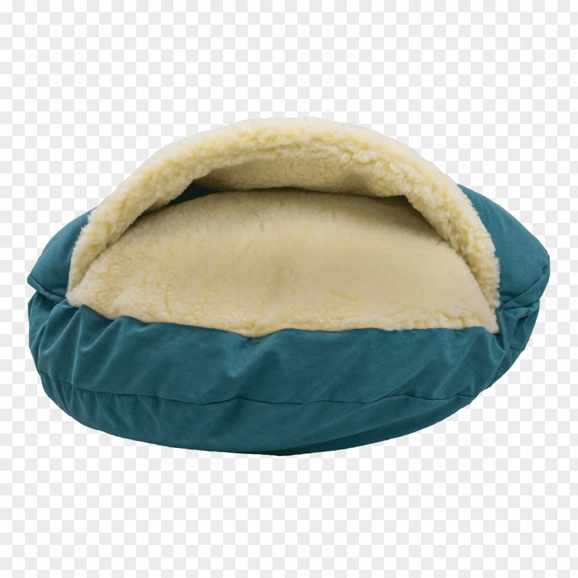 Dog Turquoise Blue Pet Bed PNG