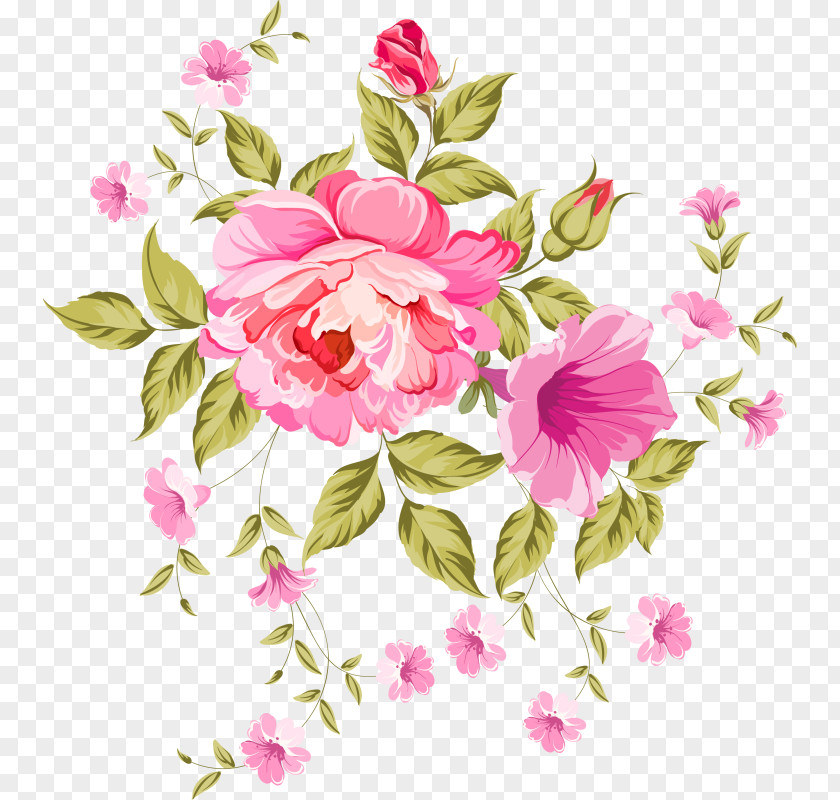 Flower Floral Design Vector Graphics Illustration Drawing PNG