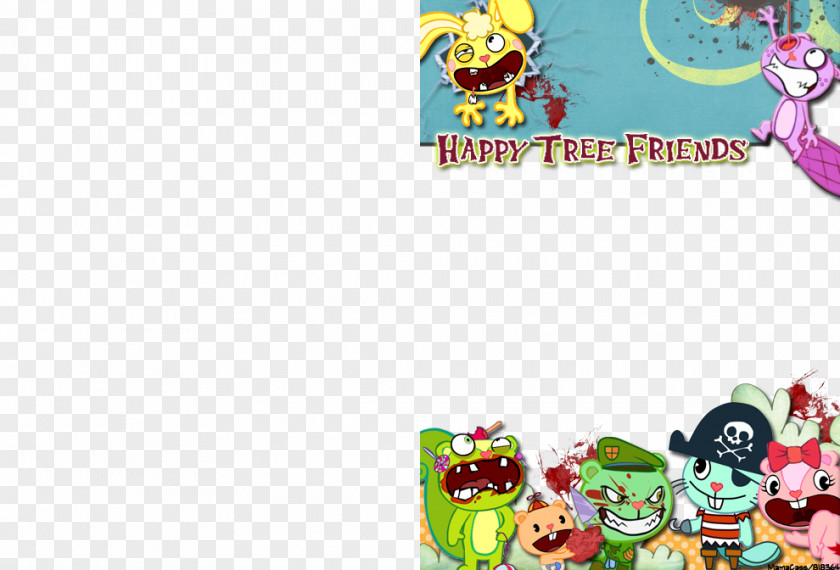 Happy Tree Friends Toy Cartoon Character Font PNG