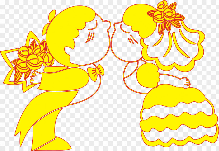 Married Kiss Marriage Romance Clip Art PNG