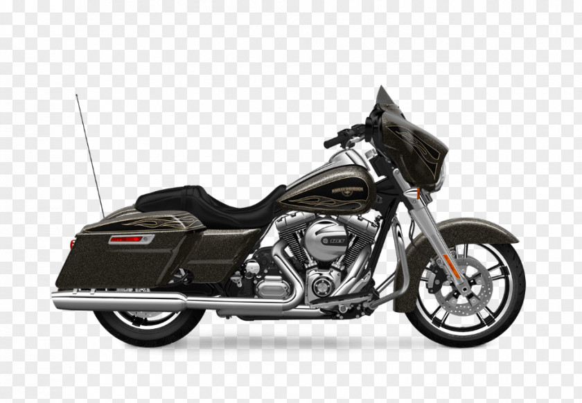 Motorcycle Harley-Davidson Street Glide Touring PNG