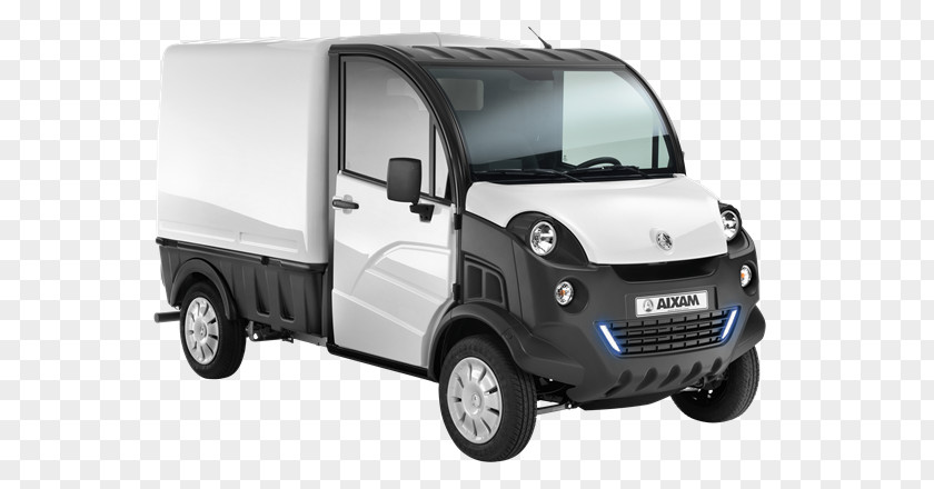 Pick Up Aixam Car Electric Vehicle Van Pickup Truck PNG