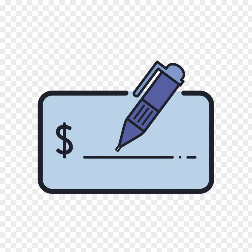 Checkbook Vector Bank PNG