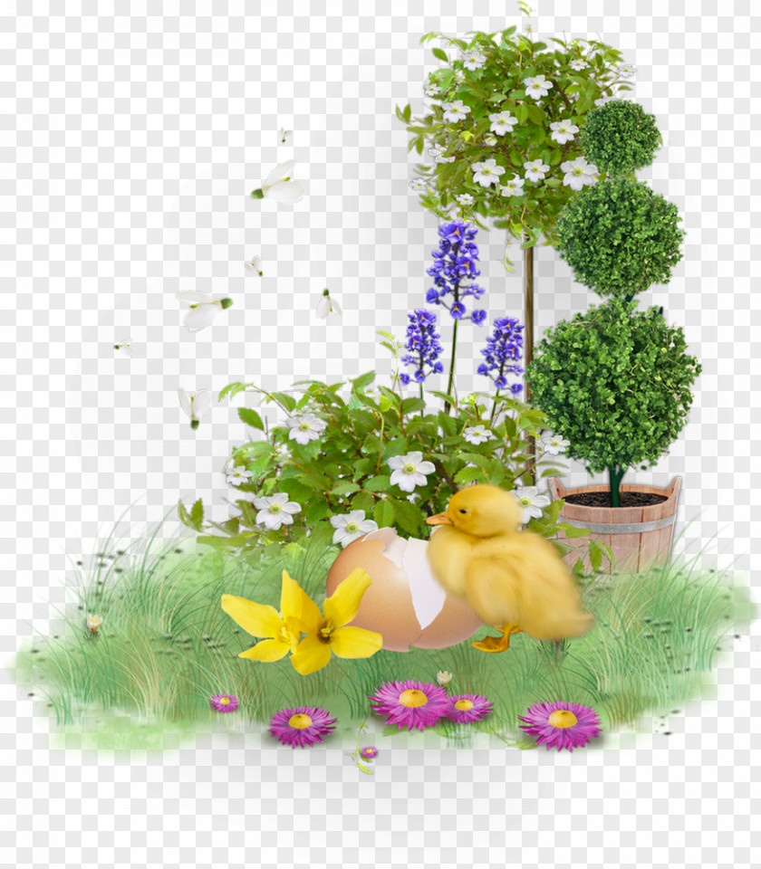 Easter Desktop Wallpaper Garden Computer Cluster PNG