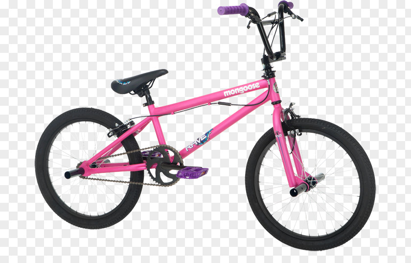 Pink Bicycle BMX Bike Mongoose Freestyle PNG