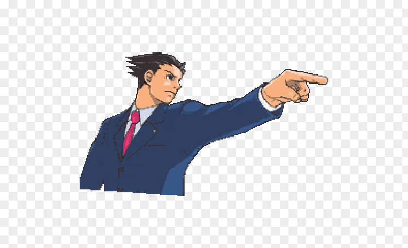 Sprite Phoenix Wright: Ace Attorney − Justice For All Apollo Justice: Investigations: Miles Edgeworth Dual Destinies PNG