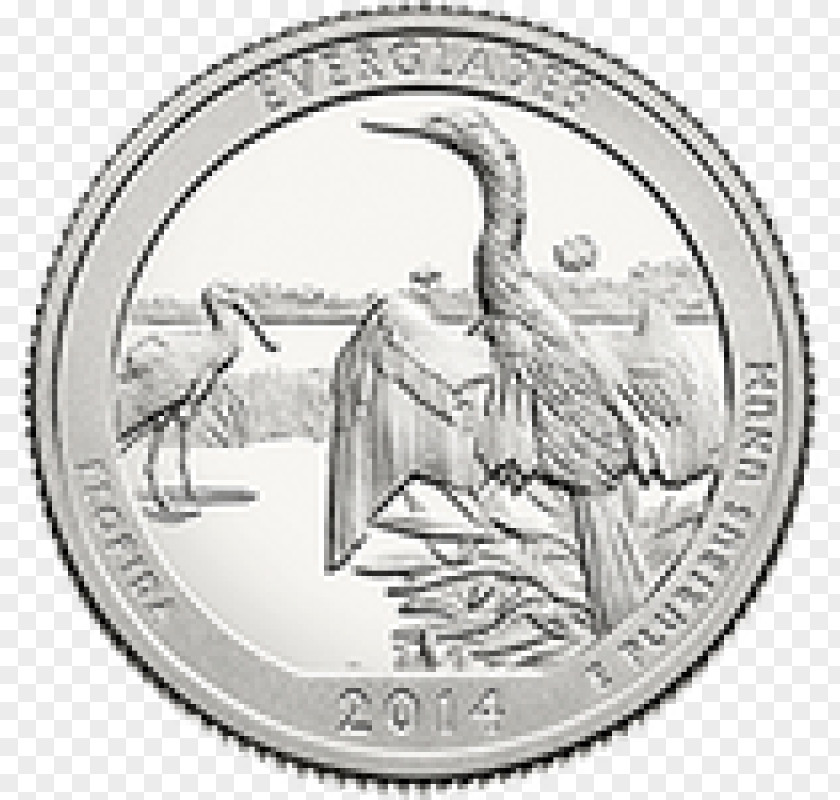 United States Dollar Quarter Coin PNG