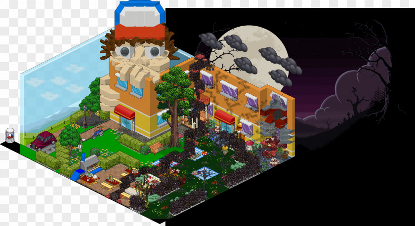Demogorgon Habbo House Easter Architectural Engineering PNG