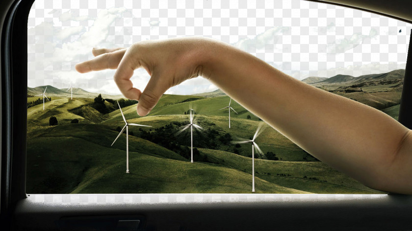 Hand Out The Window Of FIG Touch Windmill Advertising Ford Motor Company Creativity Idea Creative Director PNG