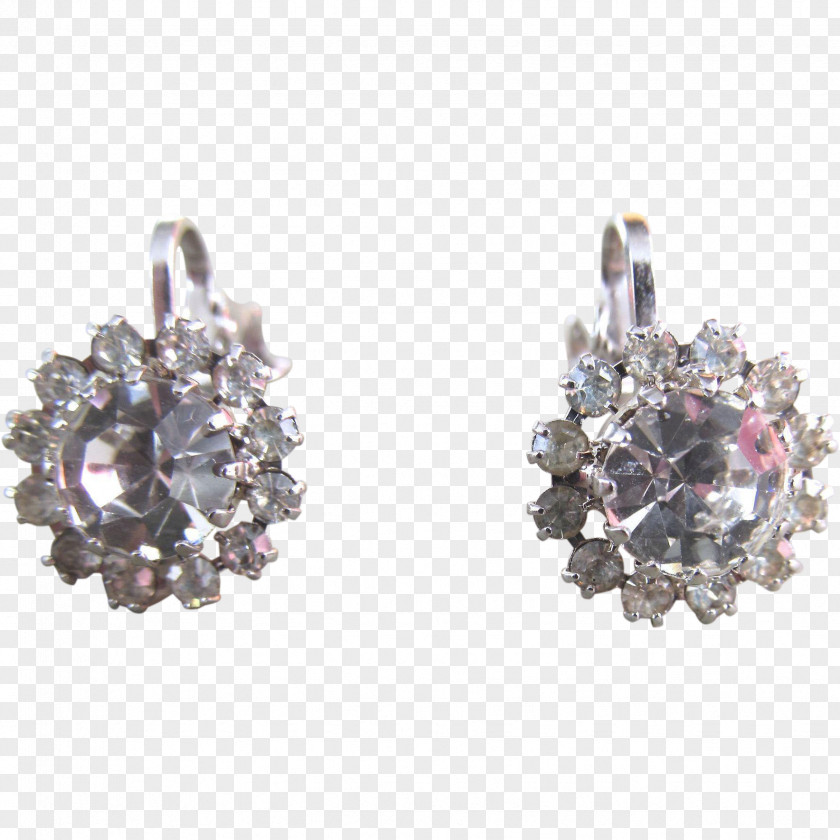 Jewellery Earring Body Amethyst Imitation Gemstones & Rhinestones PNG