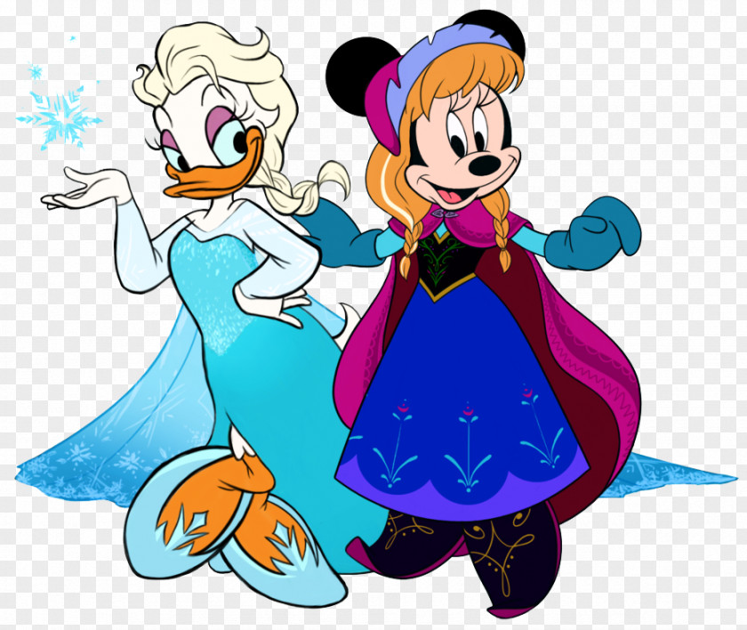 Minnie Mouse Daisy Duck Elsa Anna Mickey PNG