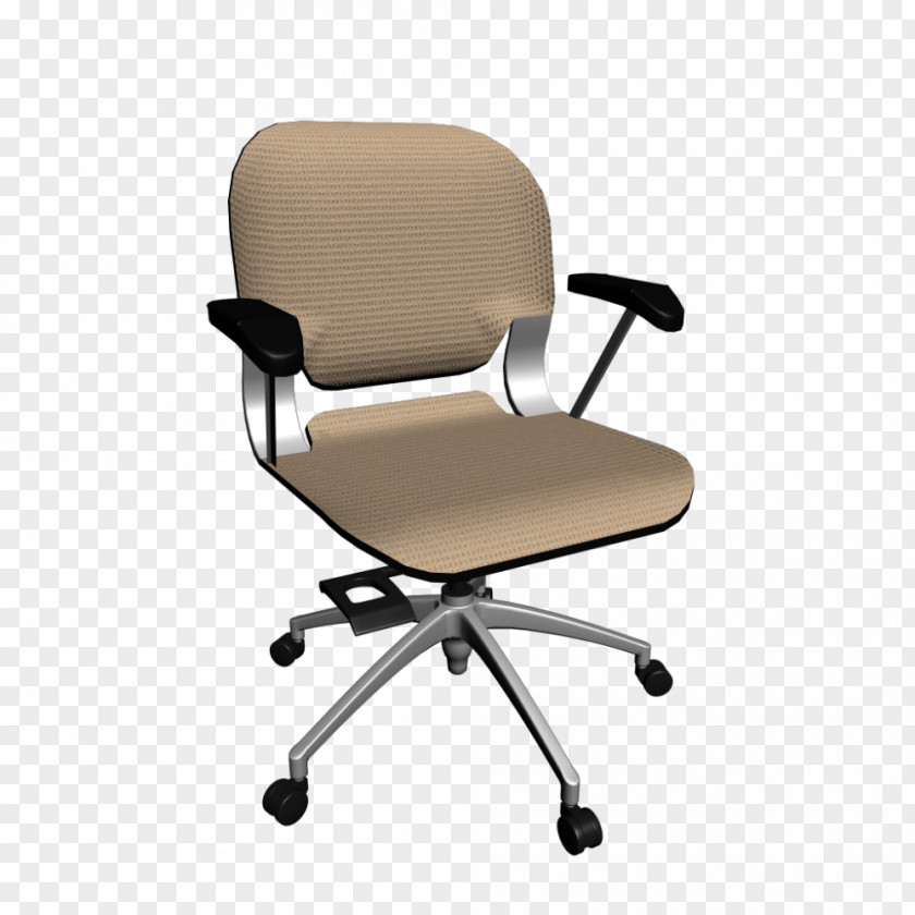 Office Desk & Chairs Furniture Swivel Chair PNG