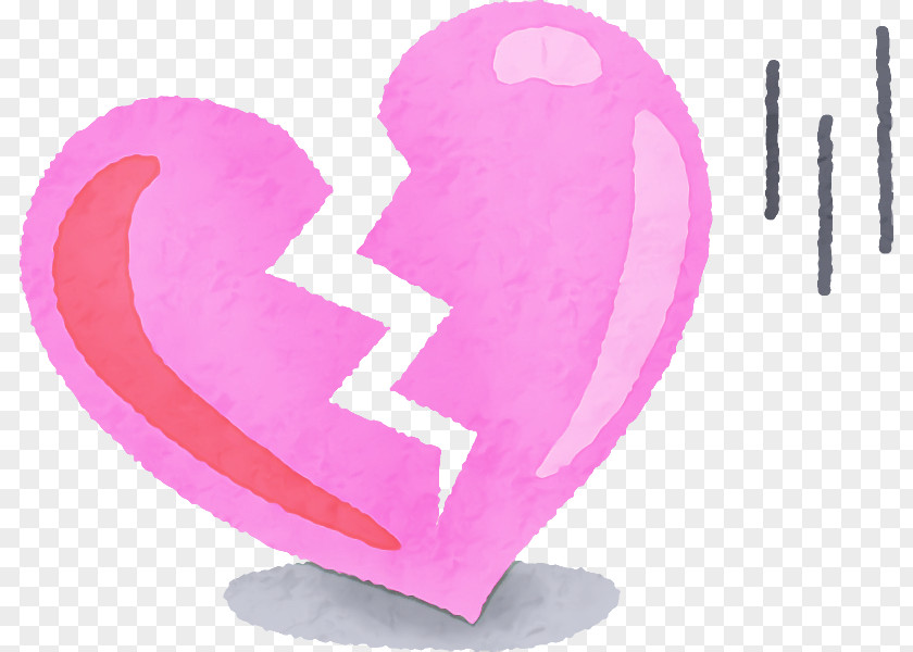 Pink Heart Love Font Magenta PNG
