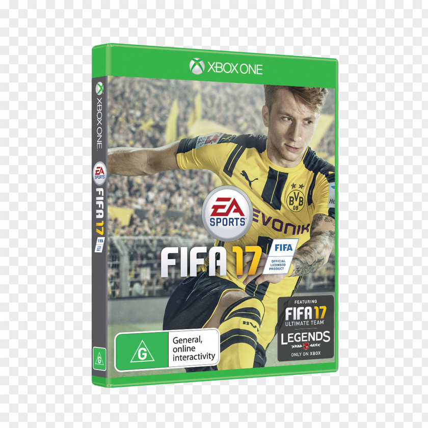 Reus Germany FIFA 17 16 15 Street 4 Xbox 360 PNG