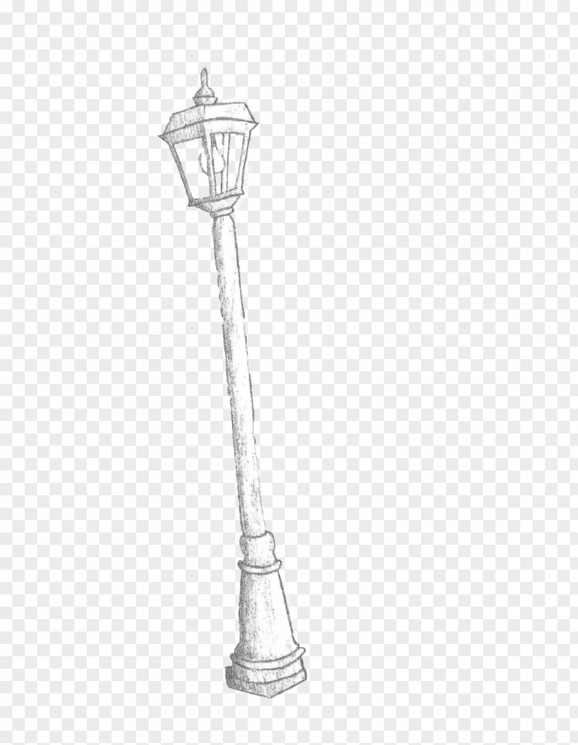 Street Lamp Drawing Light Fixture Lighting PNG