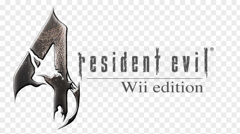 Design Resident Evil 4 Logo Brand Font PNG