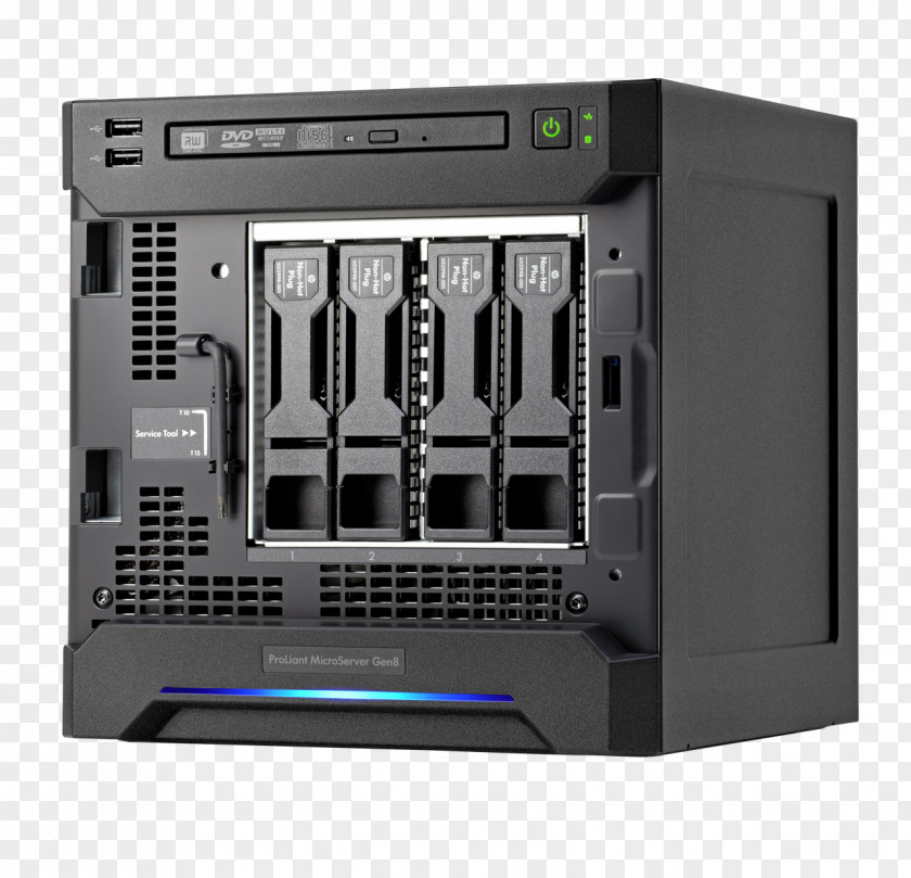 Hewlett-packard Hewlett-Packard HP ProLiant MicroServer G8 Computer Servers PNG