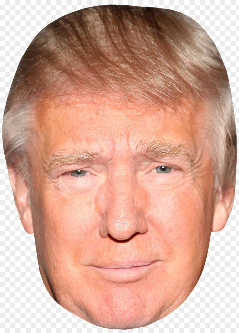 Trump Front Face Transparent Donald United States Amazon.com Mask Celebrity PNG