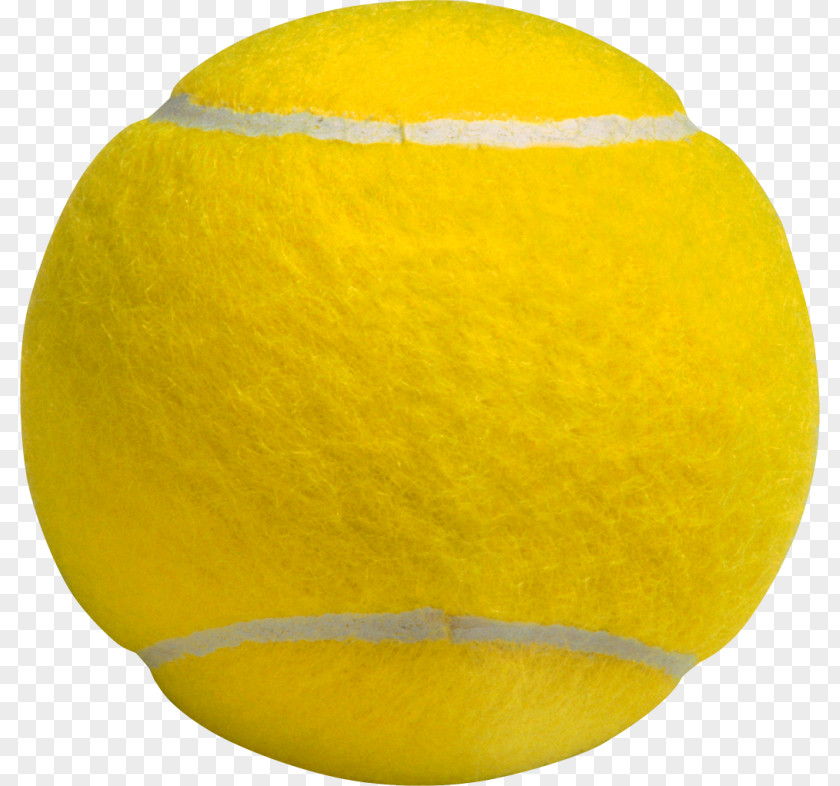 Yellow Tennis Material Free To Pull Ball Sport PNG