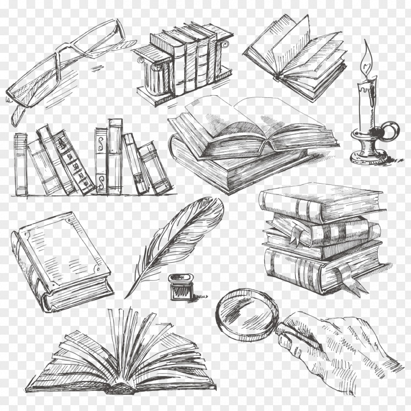 Book Drawing Idea Illustration PNG
