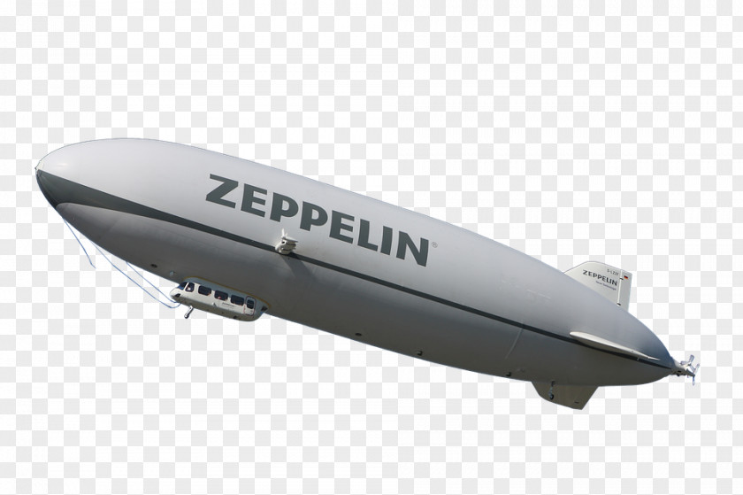 Floating Zeppelin Airship Aircraft Airplane PNG