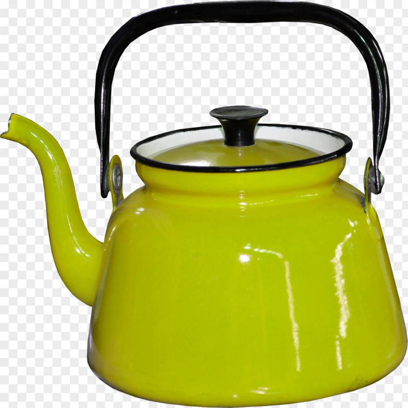 Glass Tile Kettle Cup PNG