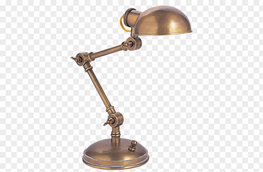 Table Light Fixture Brass Bronze Lamp PNG