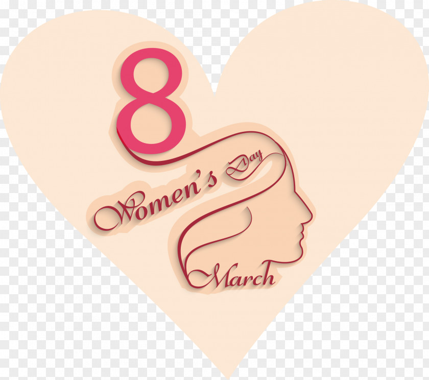Textured Women 's Day Greeting Card Vector Material Euclidean International Womens March 8 Woman PNG