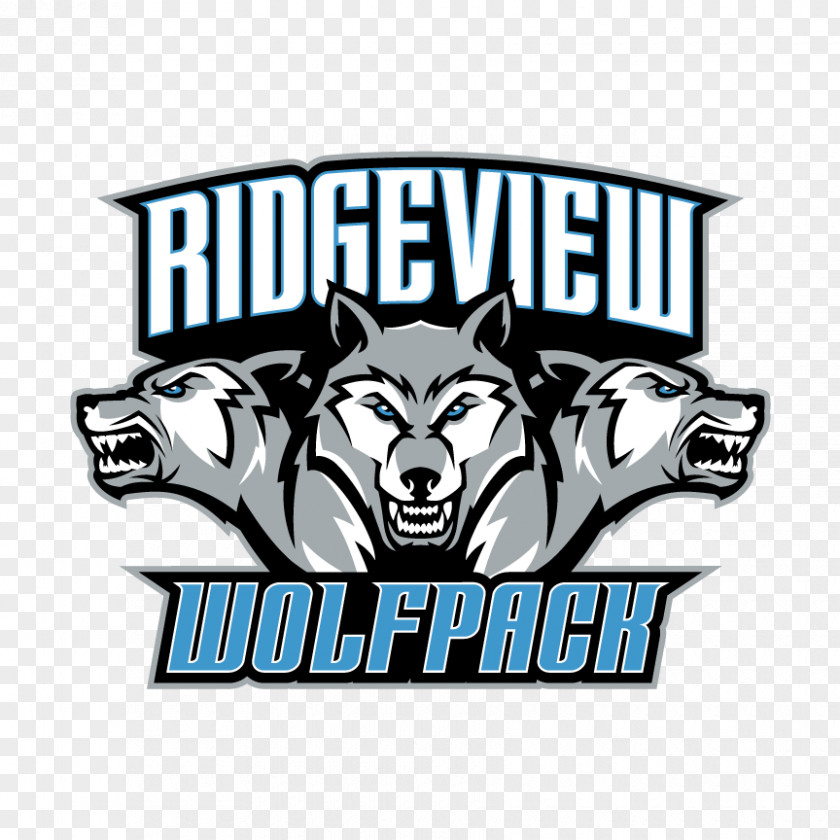 Wolf Ridgeview High School Clintwood Wolfpack Stadium Logo PNG