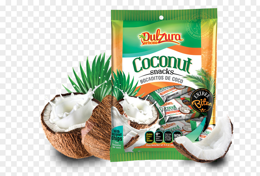 Coco Rico Sugar Content Coconut Bites By Dulzura Borincana Food Macaroon PNG