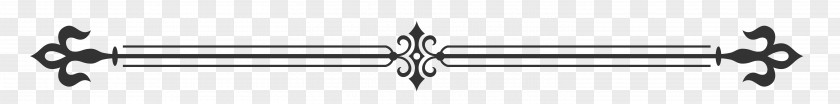 European Pattern Dividing Line Black And White Clip Art PNG