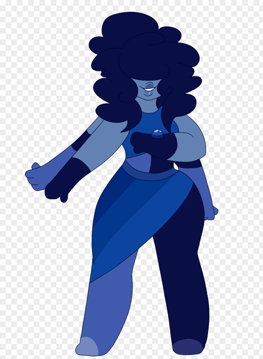 Silhouette Cobalt Blue Cartoon Shoulder Character PNG