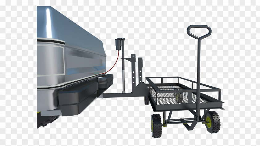 Automotive Carrying Rack Trailer PNG