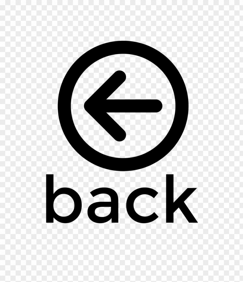 Back Button Logo Organization Human Business PNG