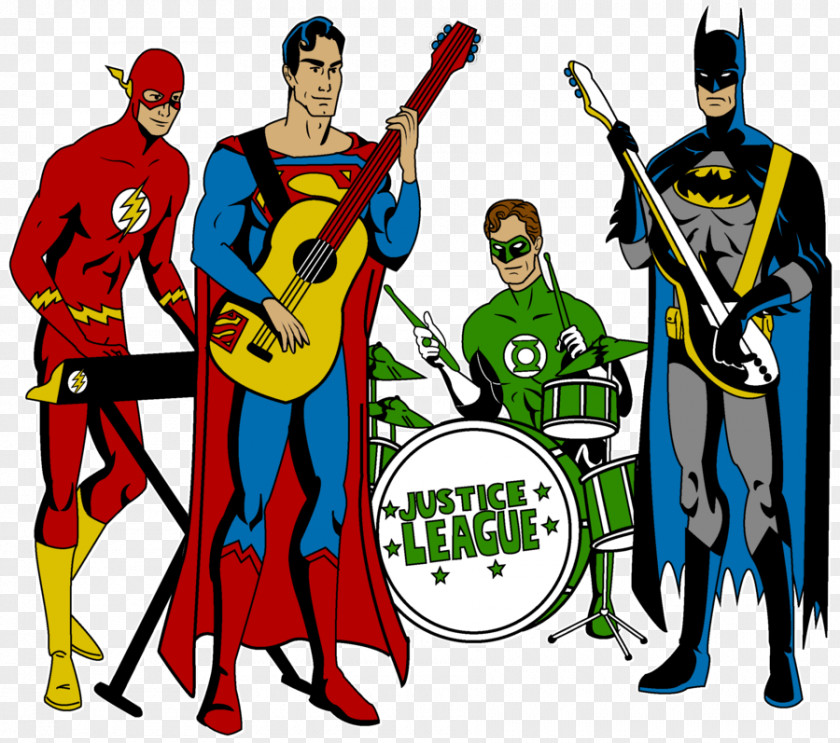 Band The Flash Green Lantern Batman Diana Prince T-shirt PNG