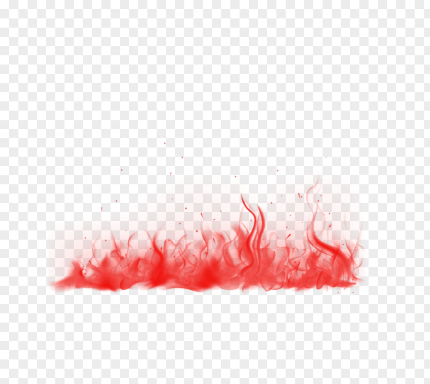 Red Flame Element Light PNG