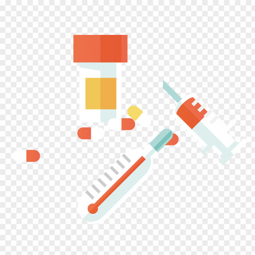 Thermometer Needle Cold Medicine Adobe Illustrator PNG