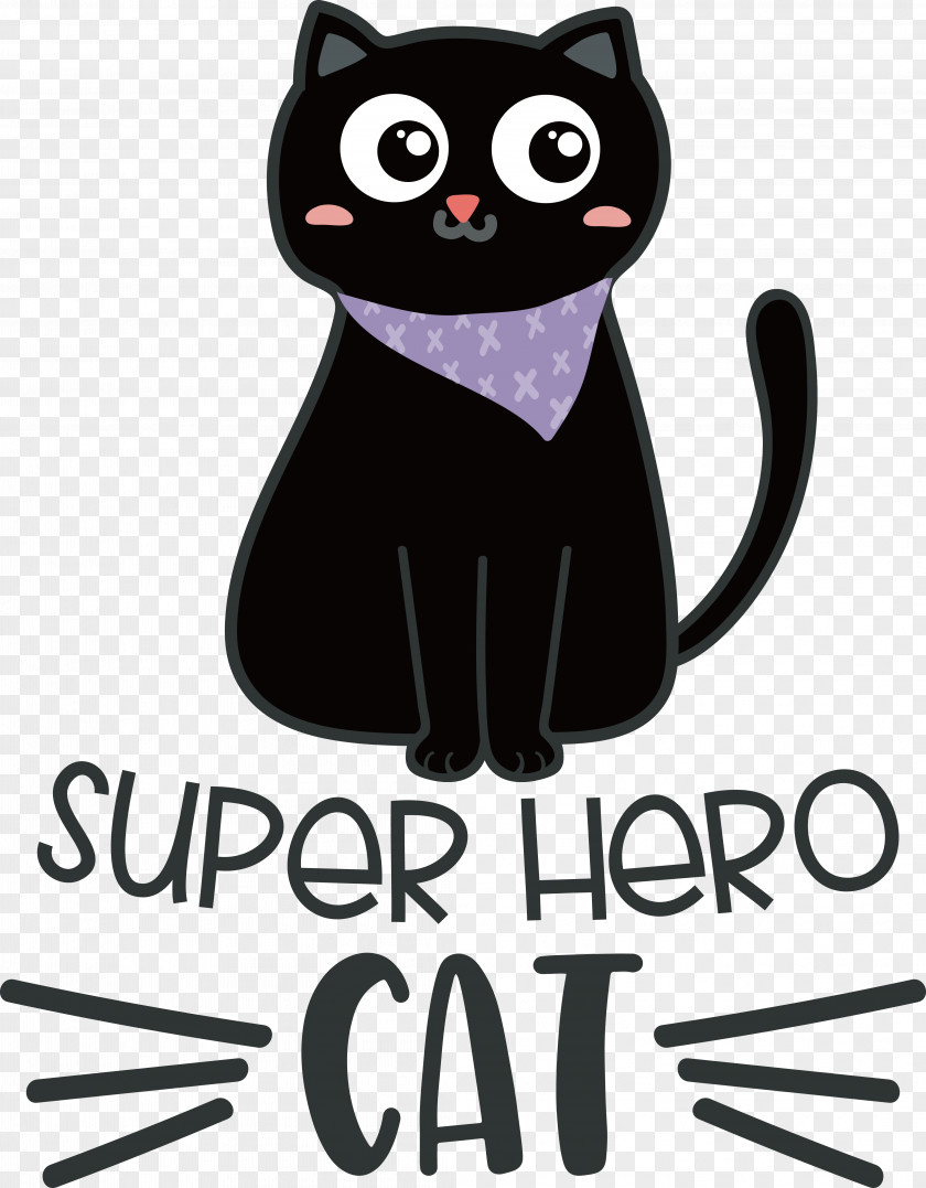 Cat Cat-like Black Cat Whiskers Small PNG