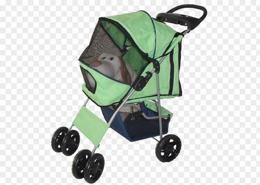Dog Baby Transport Shopping Cart PNG