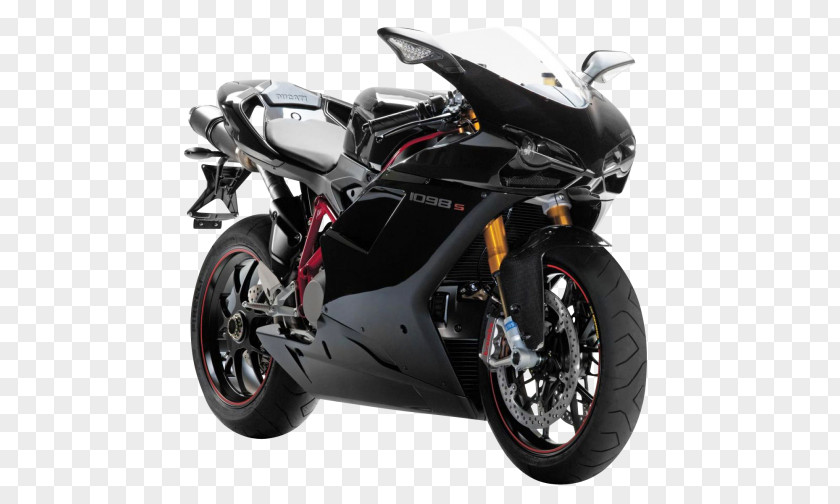 Ducati HD 1098 Motorcycle Sport Bike 848 PNG