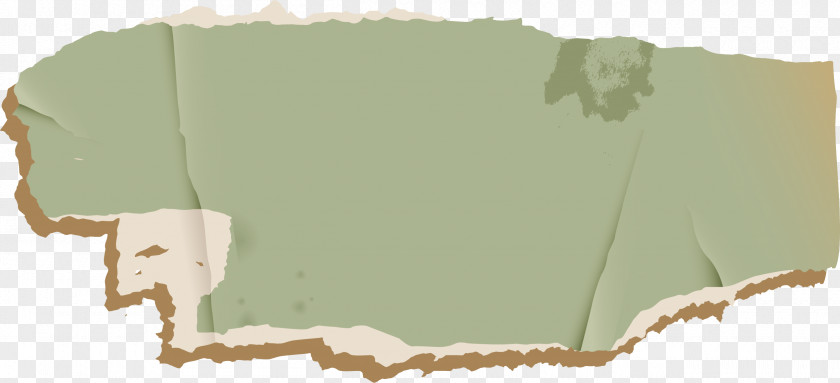 Green Vintage Paper PNG