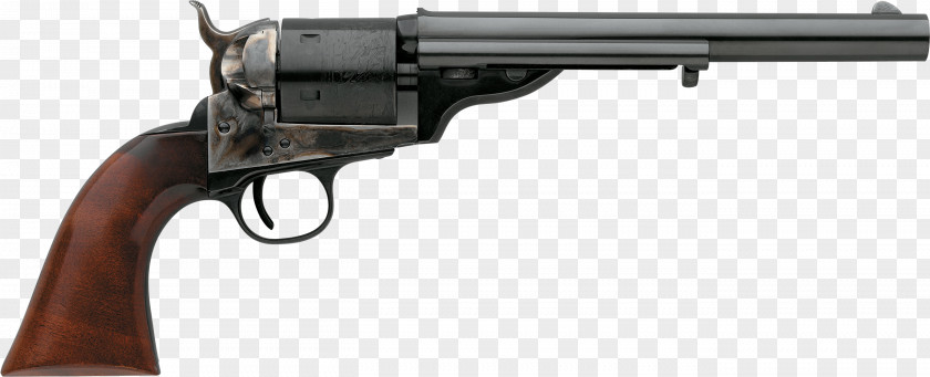 Hand Gun Revolver Firearm Colt Model 1871-72 Open Top .45 Cartridge PNG
