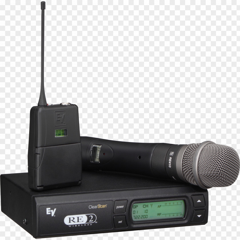 Microphone Wireless Electro-Voice Sound PNG