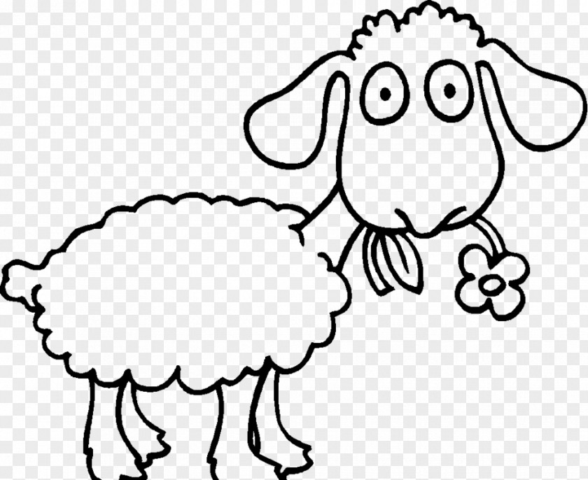 Sheep Drawing Coloring Book Goat Clip Art PNG