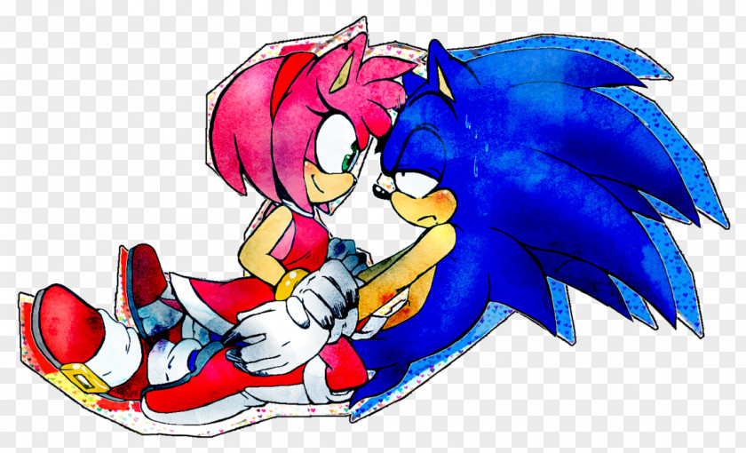 Sonic & Sega All-Stars Racing Amy Rose The Hedgehog Shadow Metal PNG